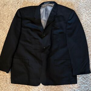 Classic Black Men's suit jacket